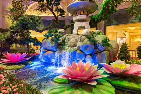Scenic environment we built at the Bellagio
