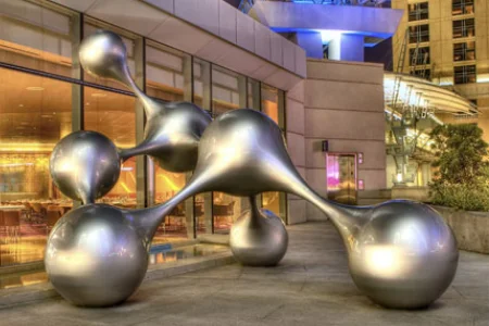 Custom art exhibit we did in Las Vegas