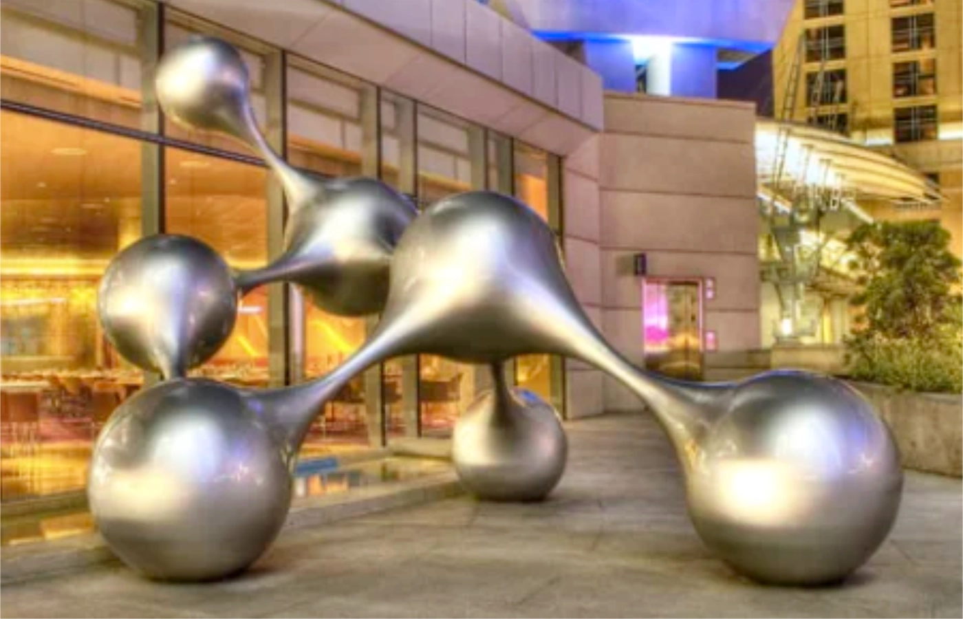 7 Continents Fiberglass Art Piece